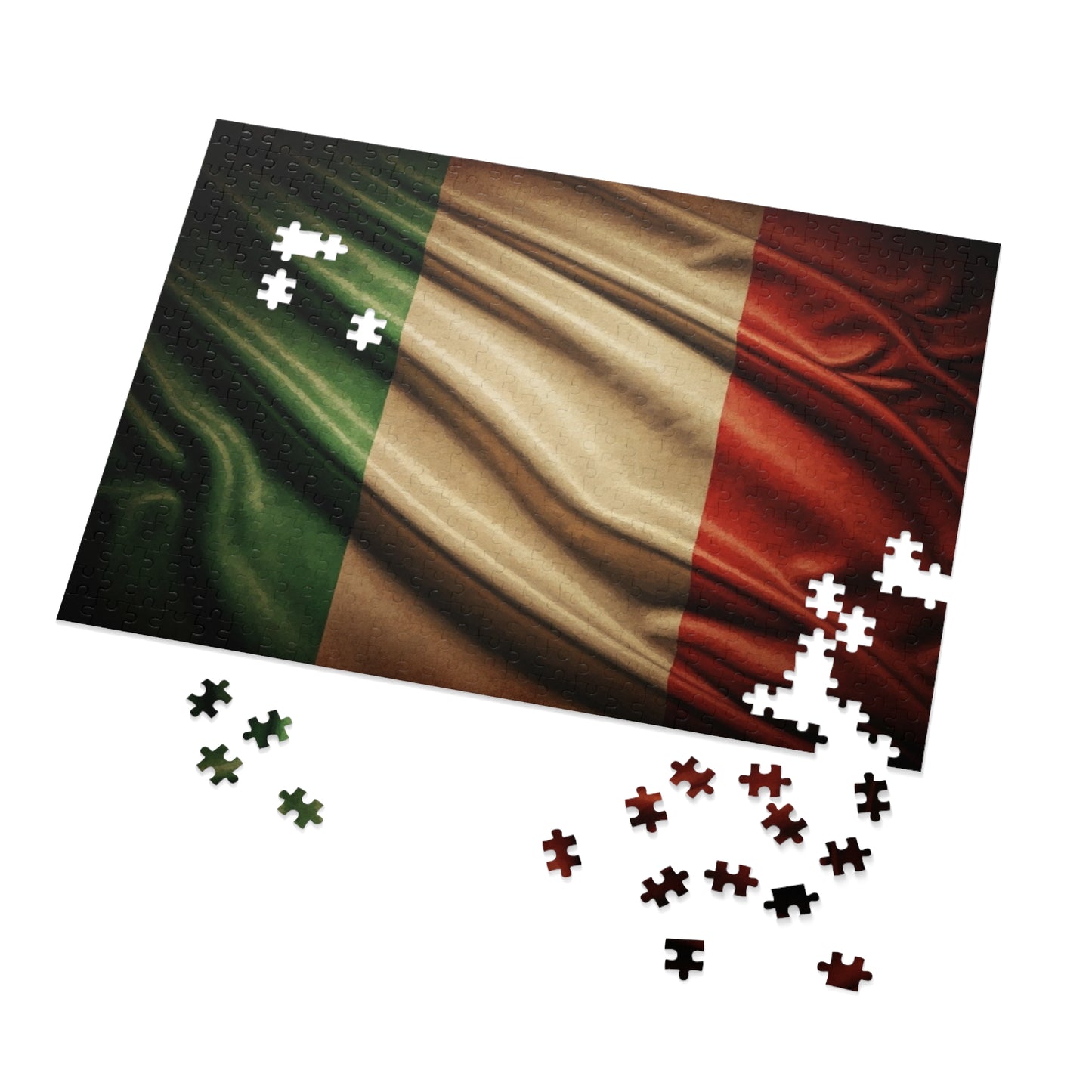 Italian Flag Jigsaw Puzzle