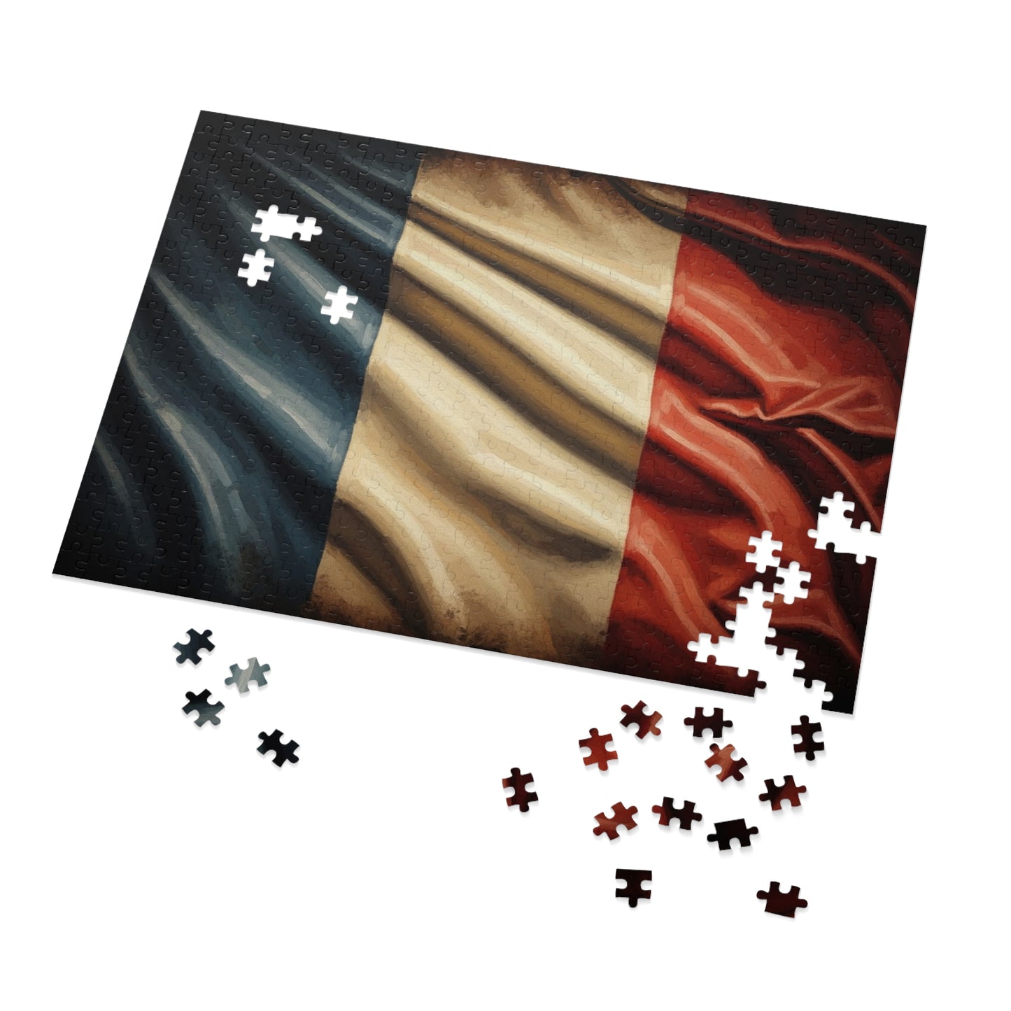 French Flag Jigsaw Puzzle