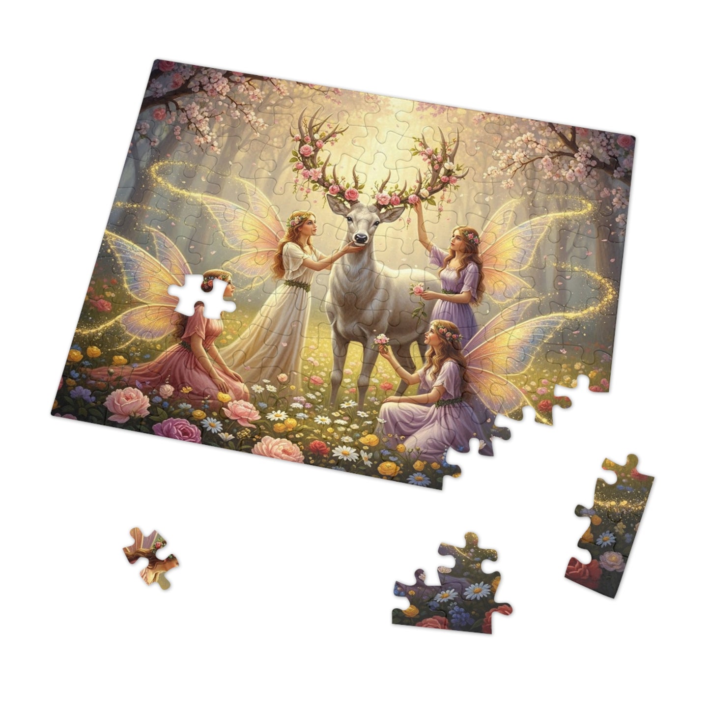 Enchanted Fairy Deer Jigsaw Puzzle