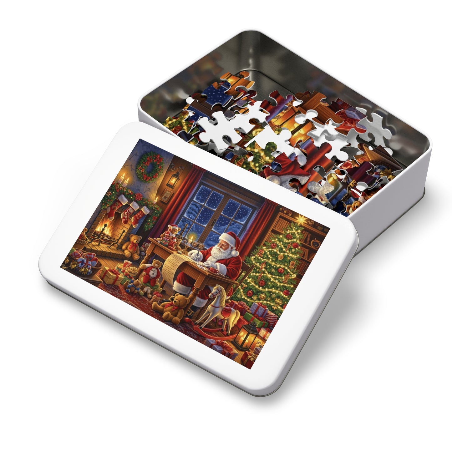 Santa’s Workshop Christmas Jigsaw Puzzle