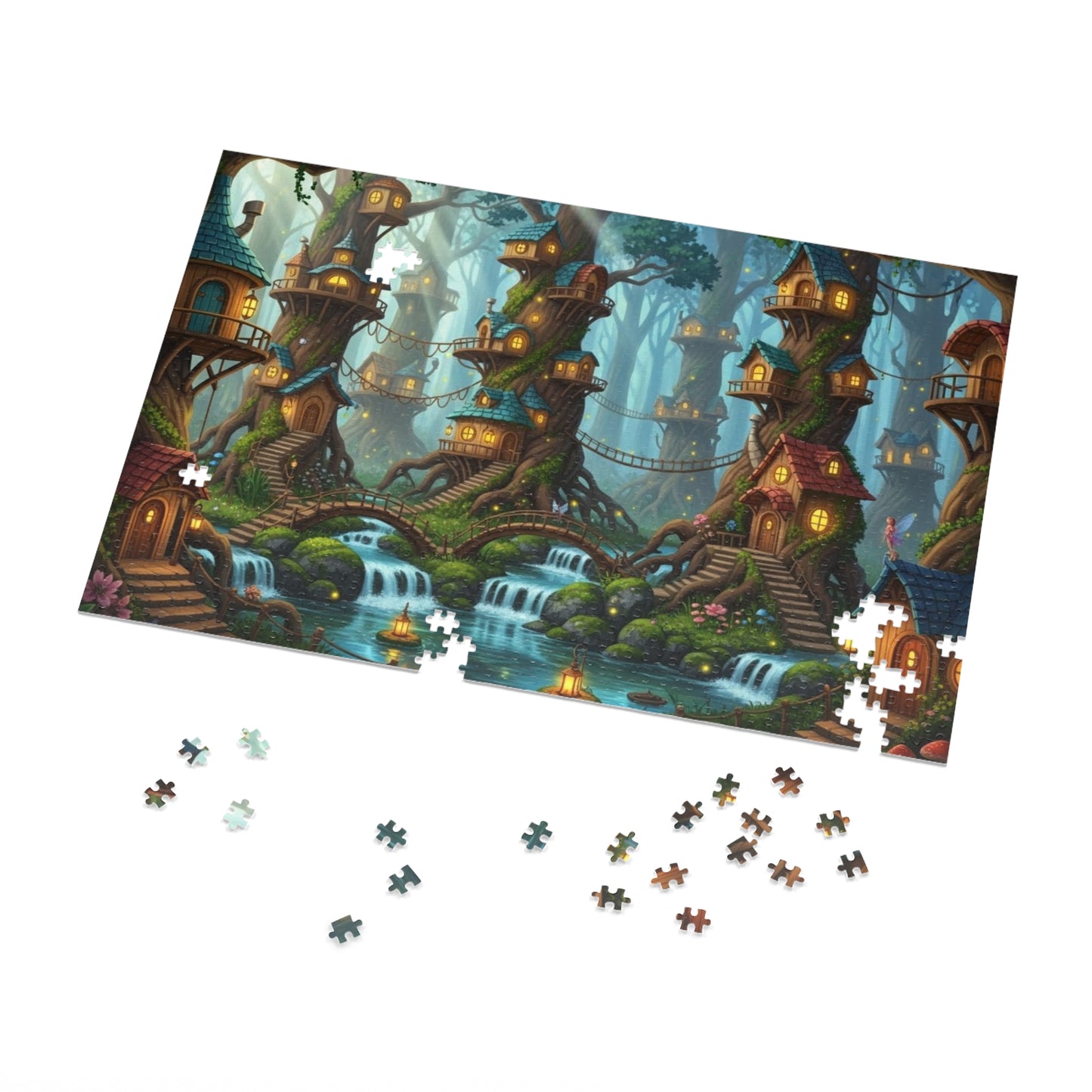 Enchanted Treehouse Village Puzzle