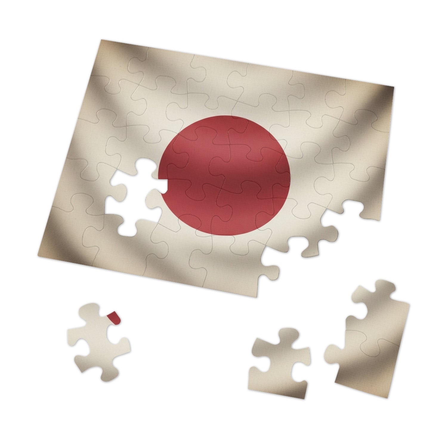 Japan Flag Jigsaw Puzzle