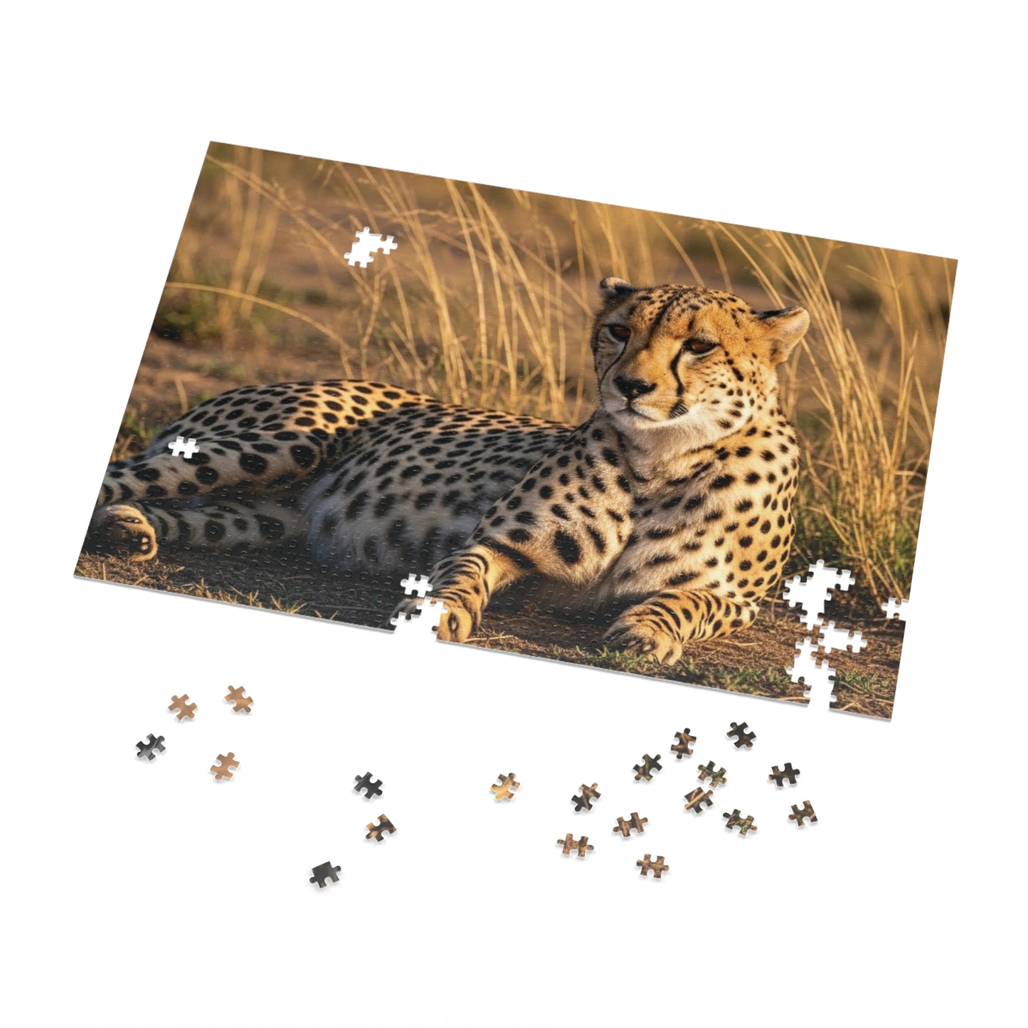 Cheetah Savannah Jigsaw Puzzle