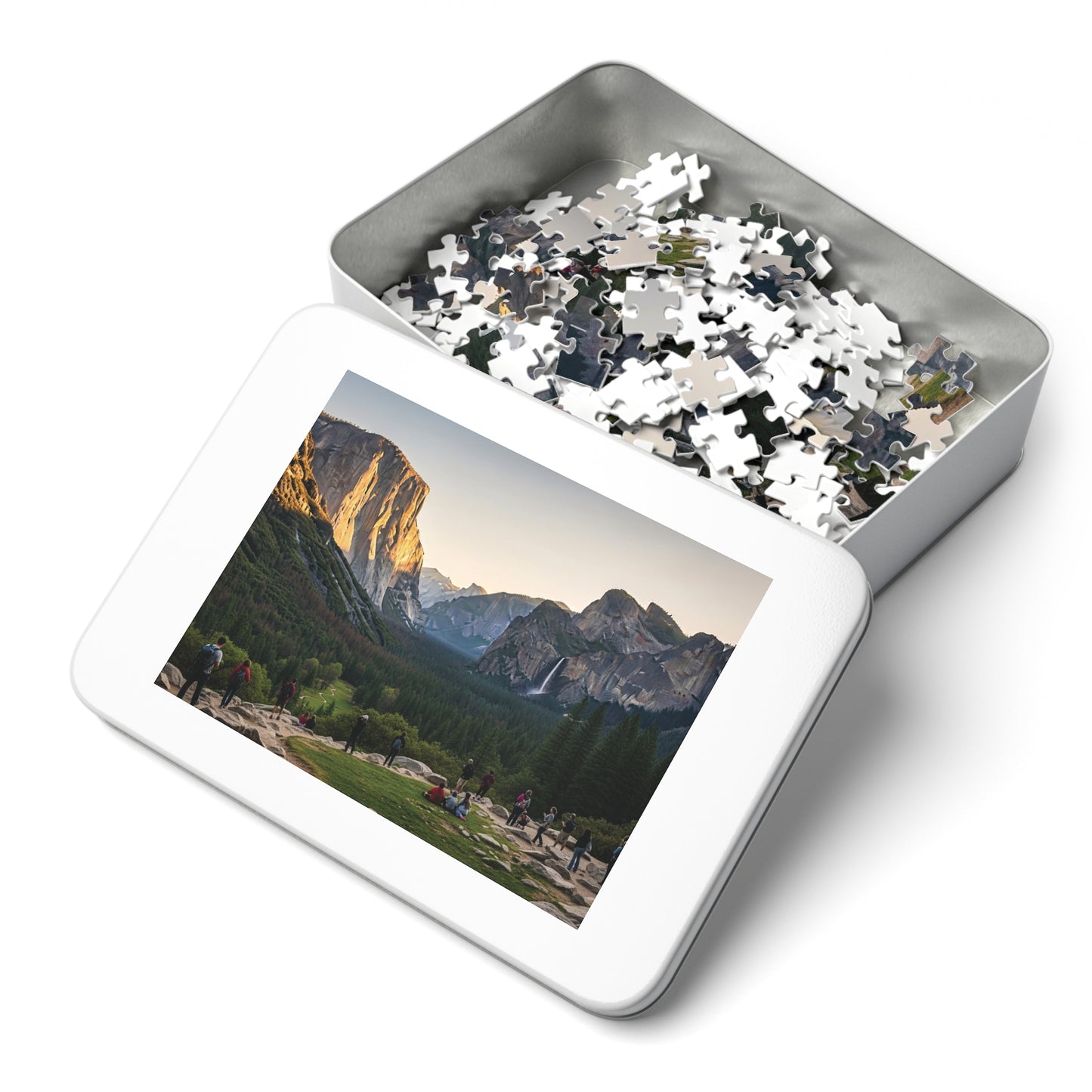 Yosemite Valley Jigsaw Puzzle 🌄 Granite Cliffs, Waterfalls & Iconic National Park View