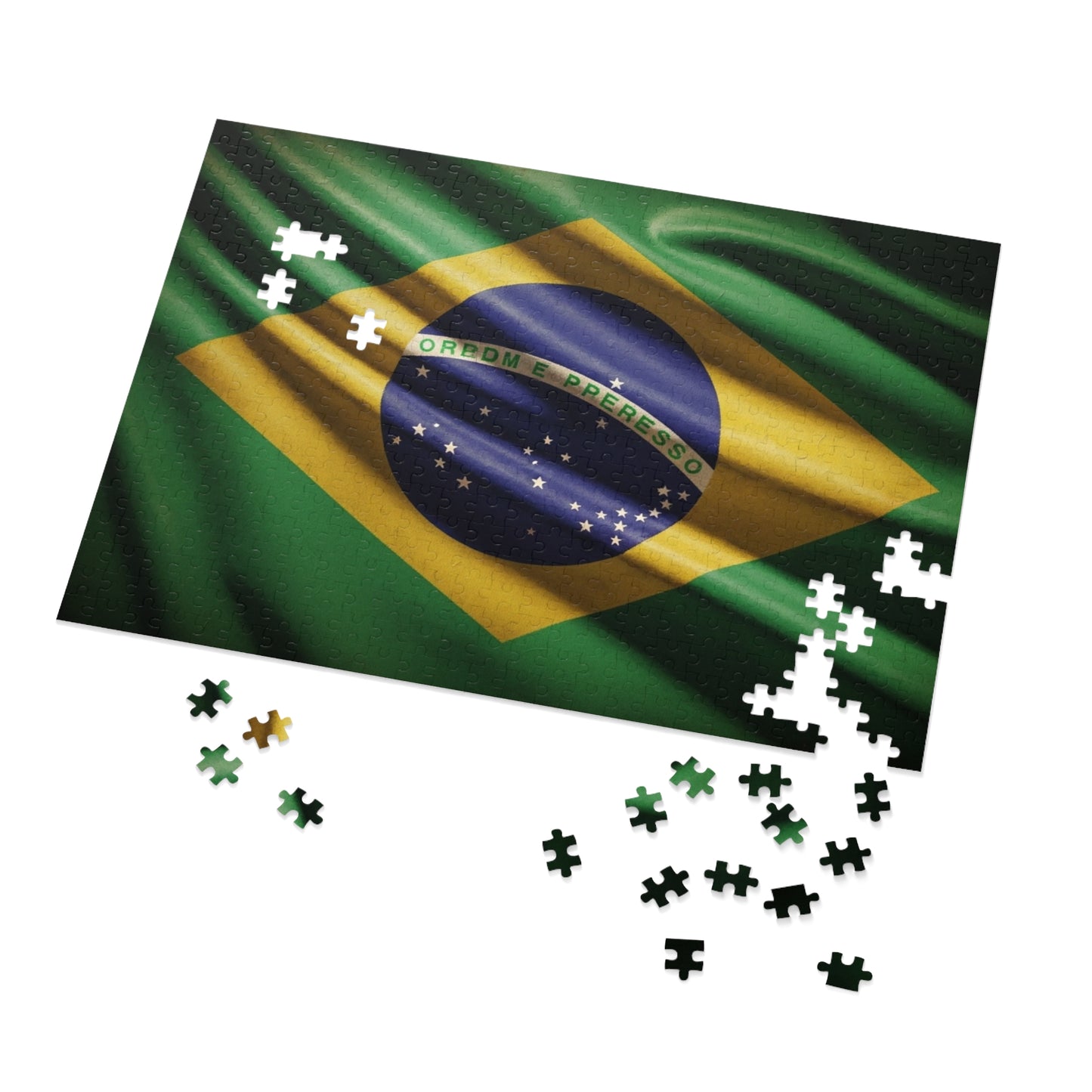 Brazil Flag Jigsaw Puzzle