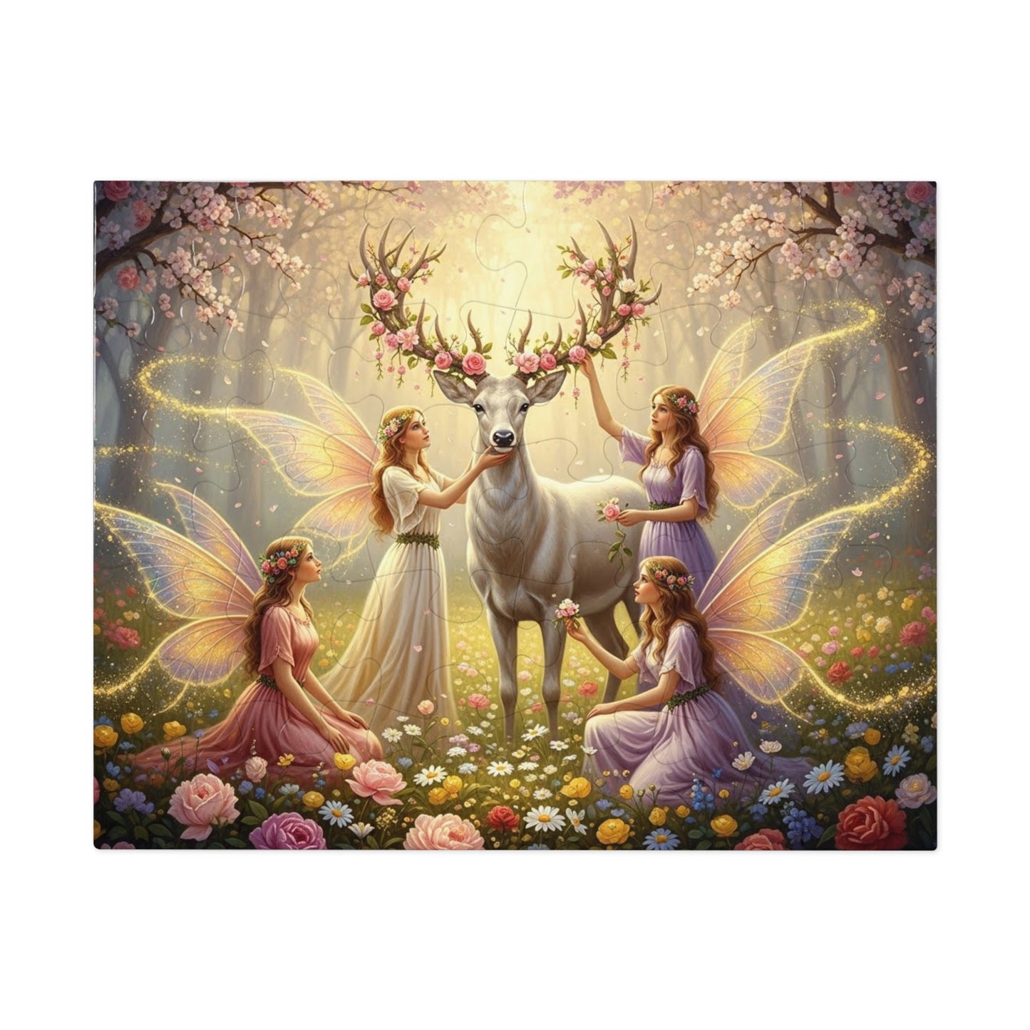 Enchanted Fairy Deer Jigsaw Puzzle