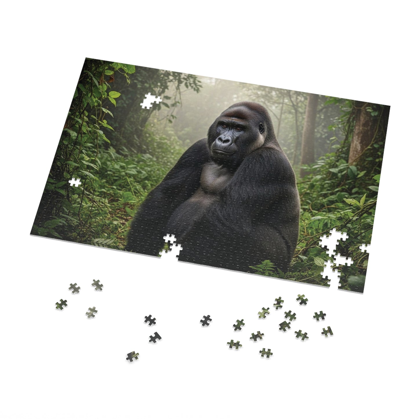 Gorilla Jungle Jigsaw Puzzle