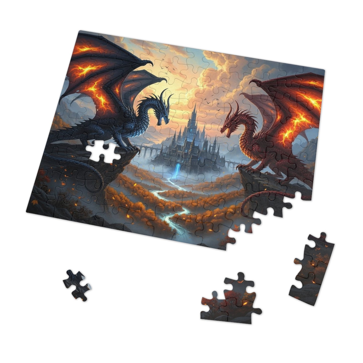 Dragon Battlefield Jigsaw Puzzle