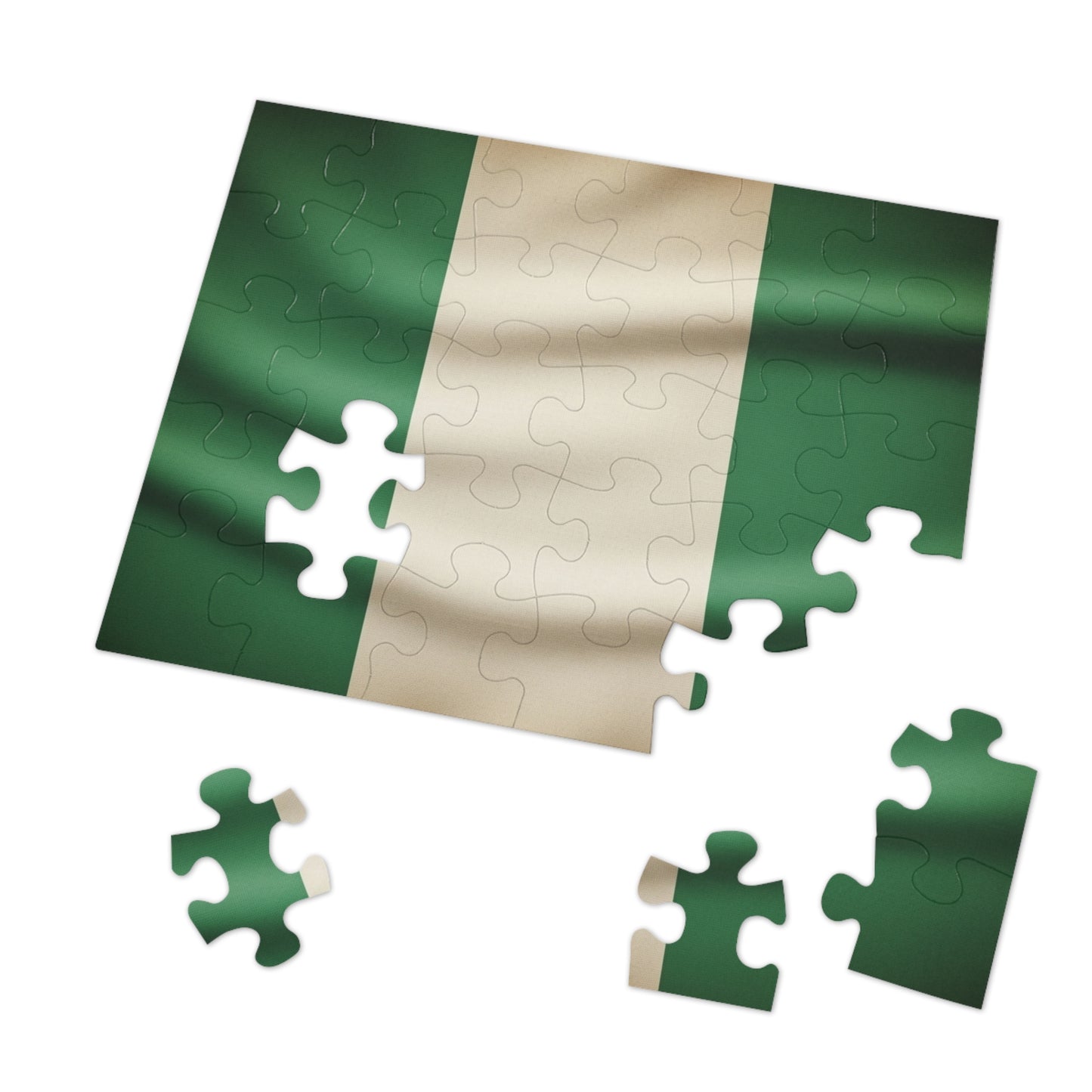 Nigeria Flag Jigsaw Puzzle