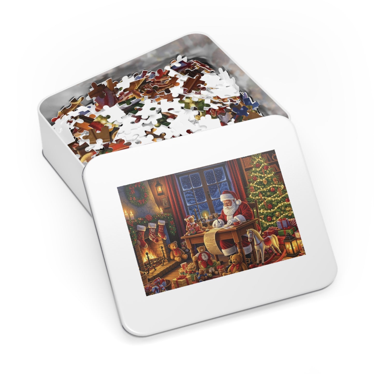 Santa’s Workshop Christmas Jigsaw Puzzle