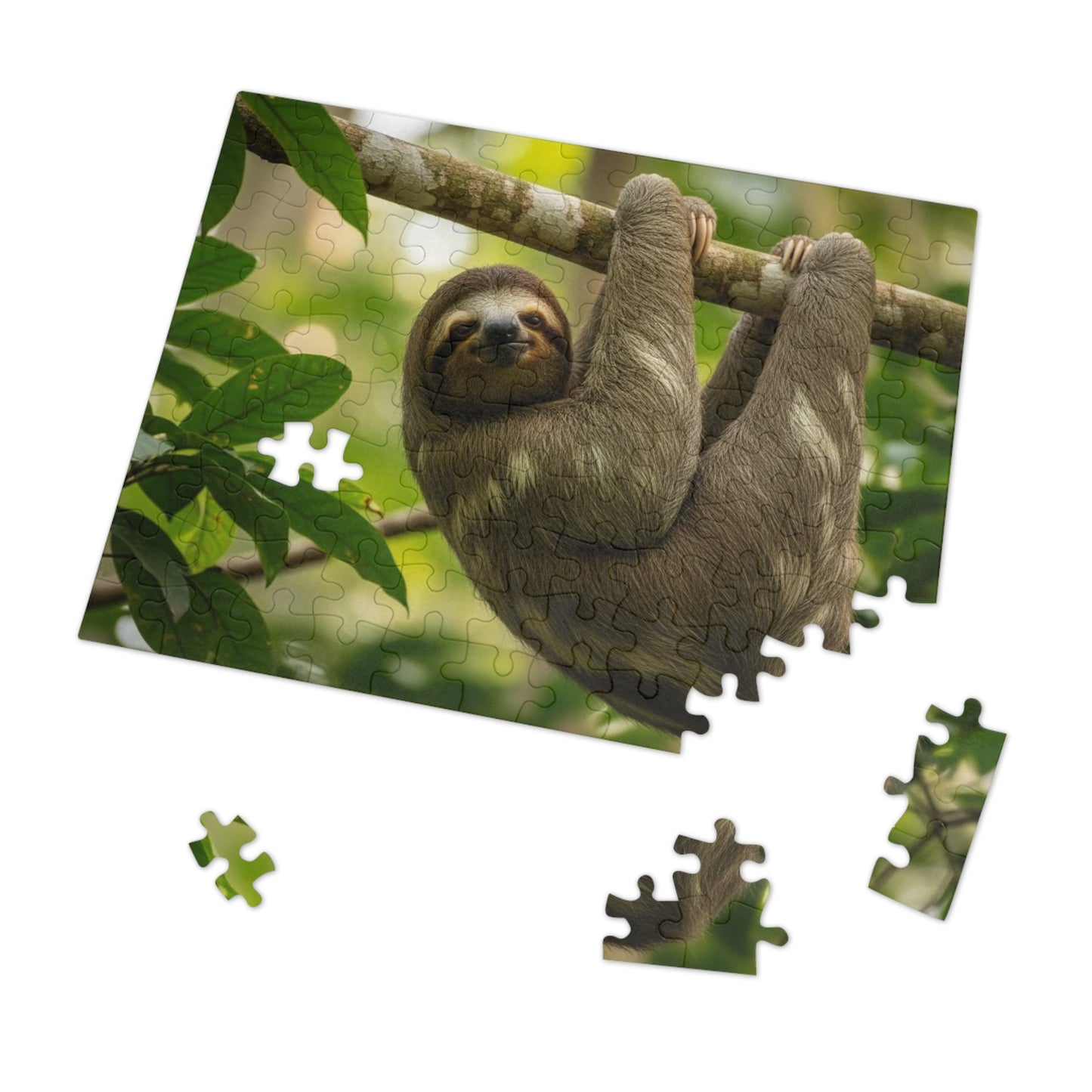 Sloth Woodland Jigsaw Puzzle