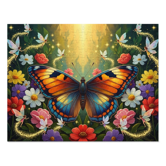 Magical Butterfly Garden Jigsaw Puzzle