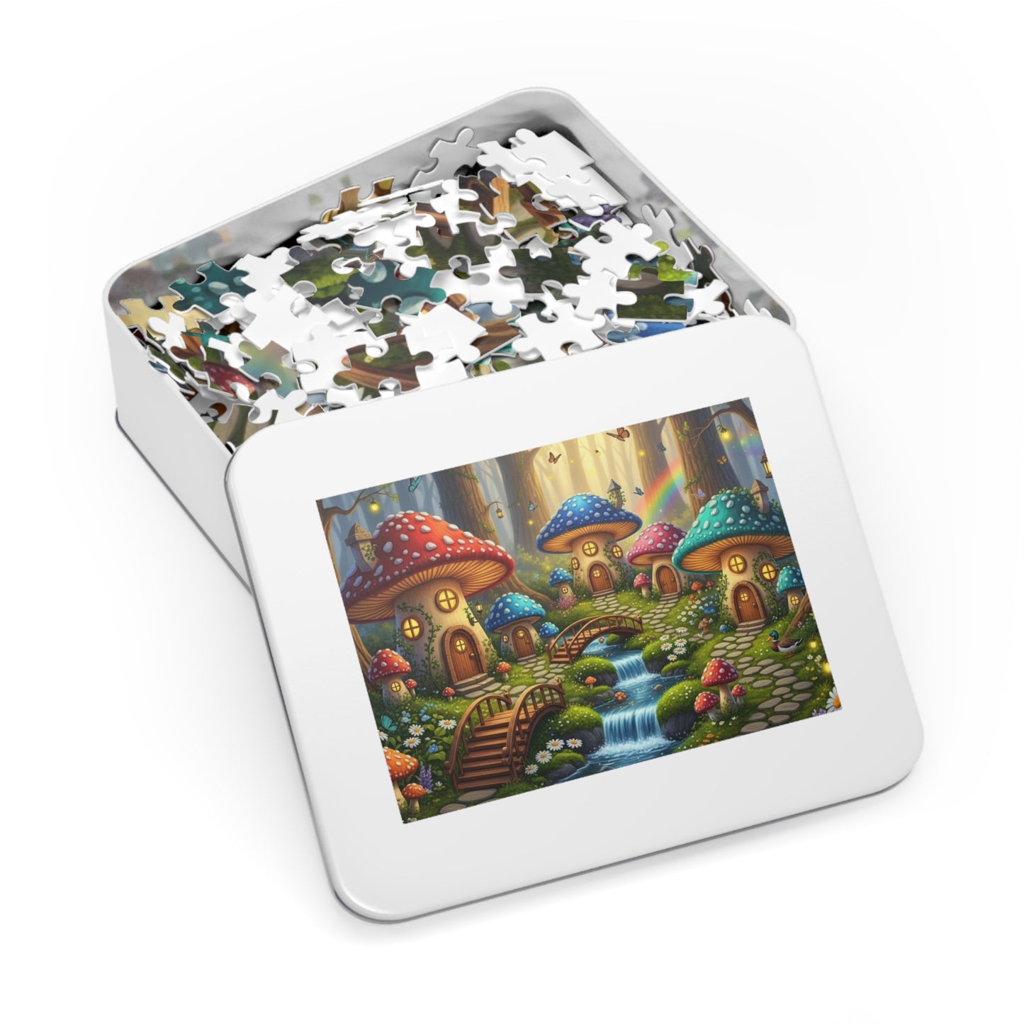 Mushroom Village Jigsaw Puzzle