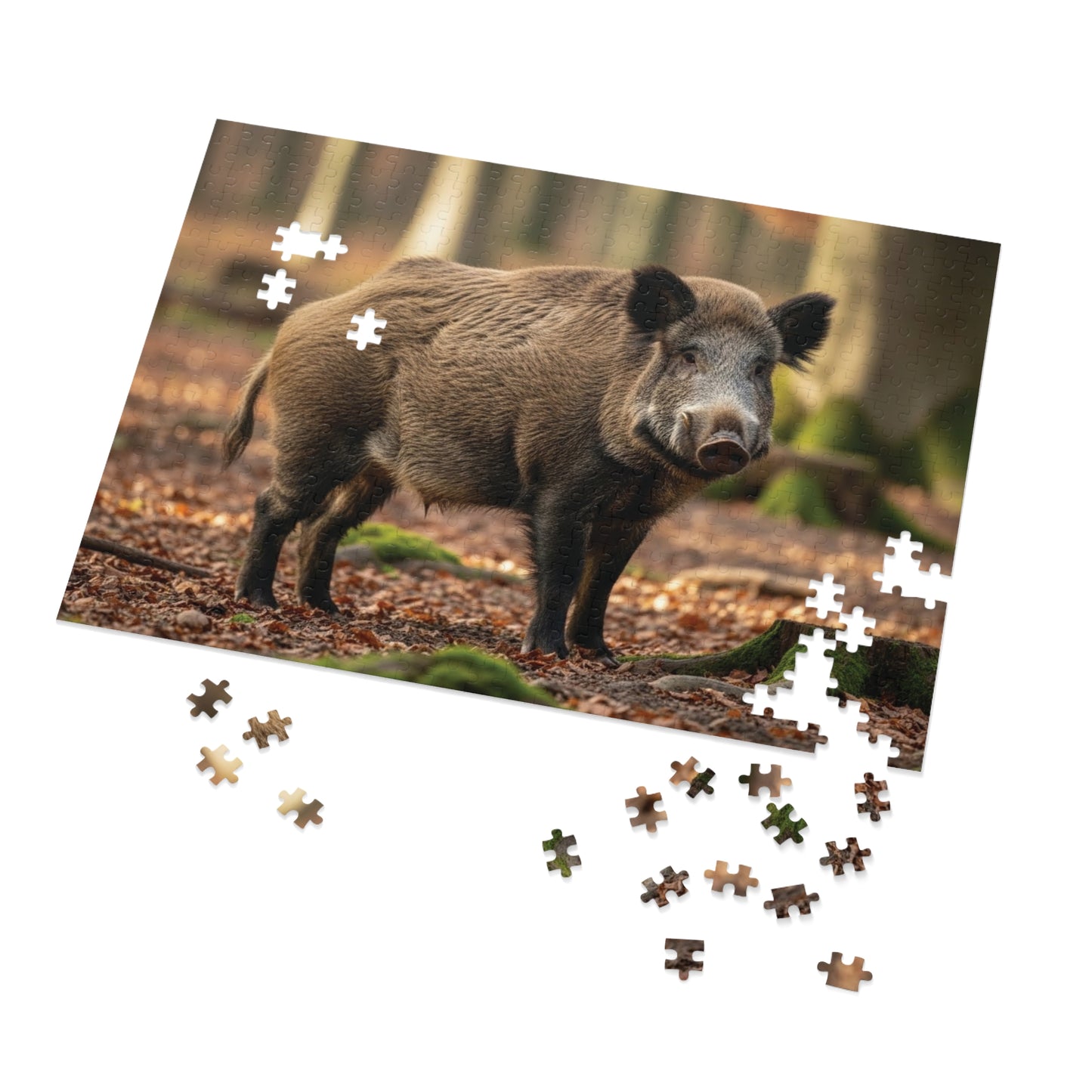 Wild Boar Jigsaw Puzzle