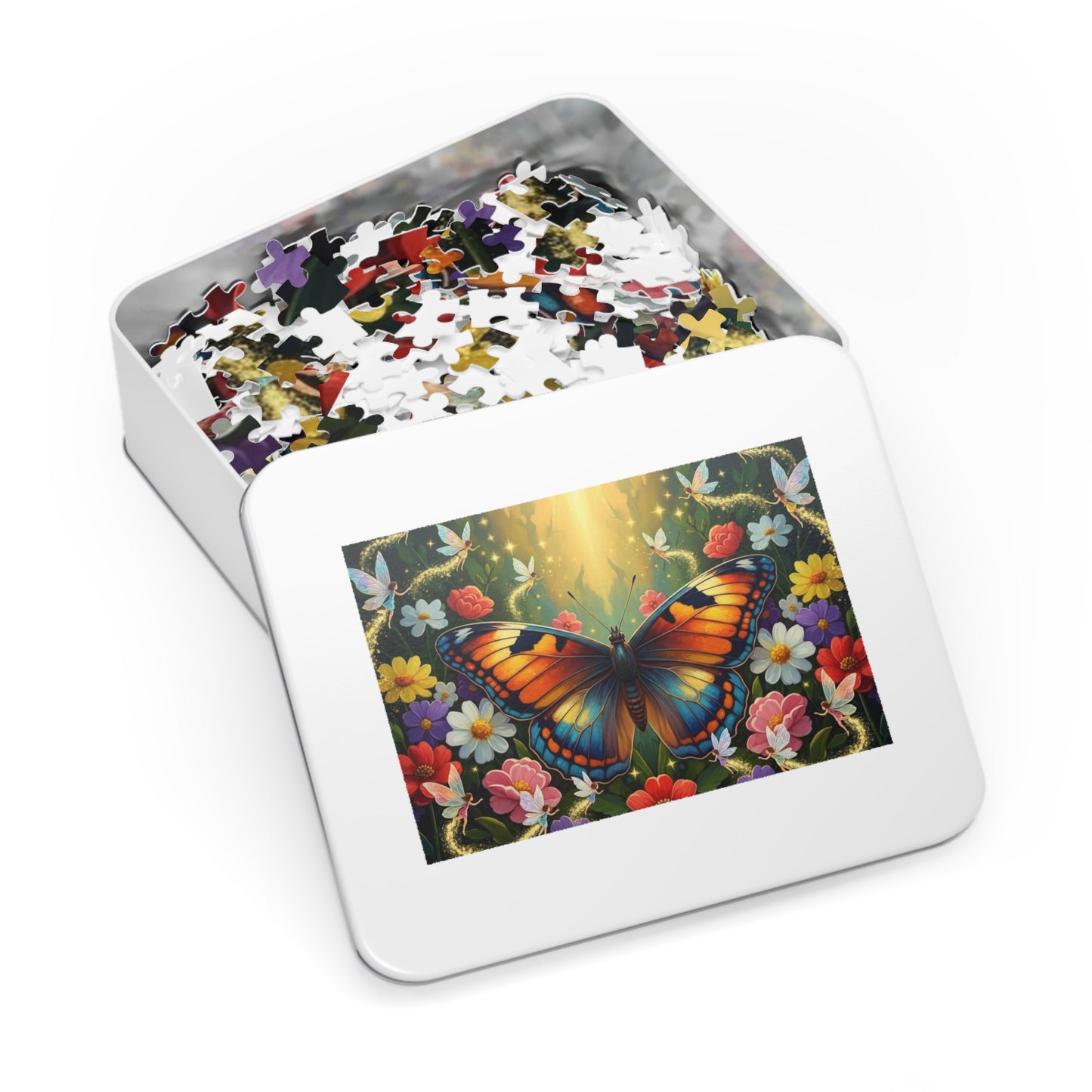 Magical Butterfly Garden Jigsaw Puzzle