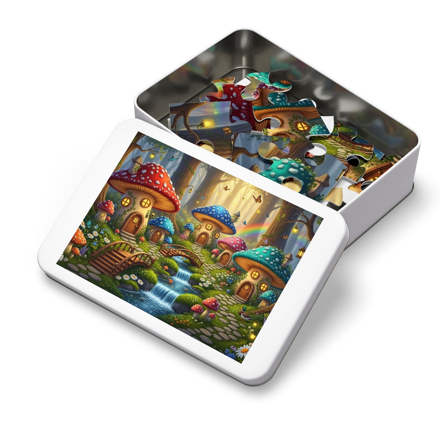 Mushroom Village Jigsaw Puzzle