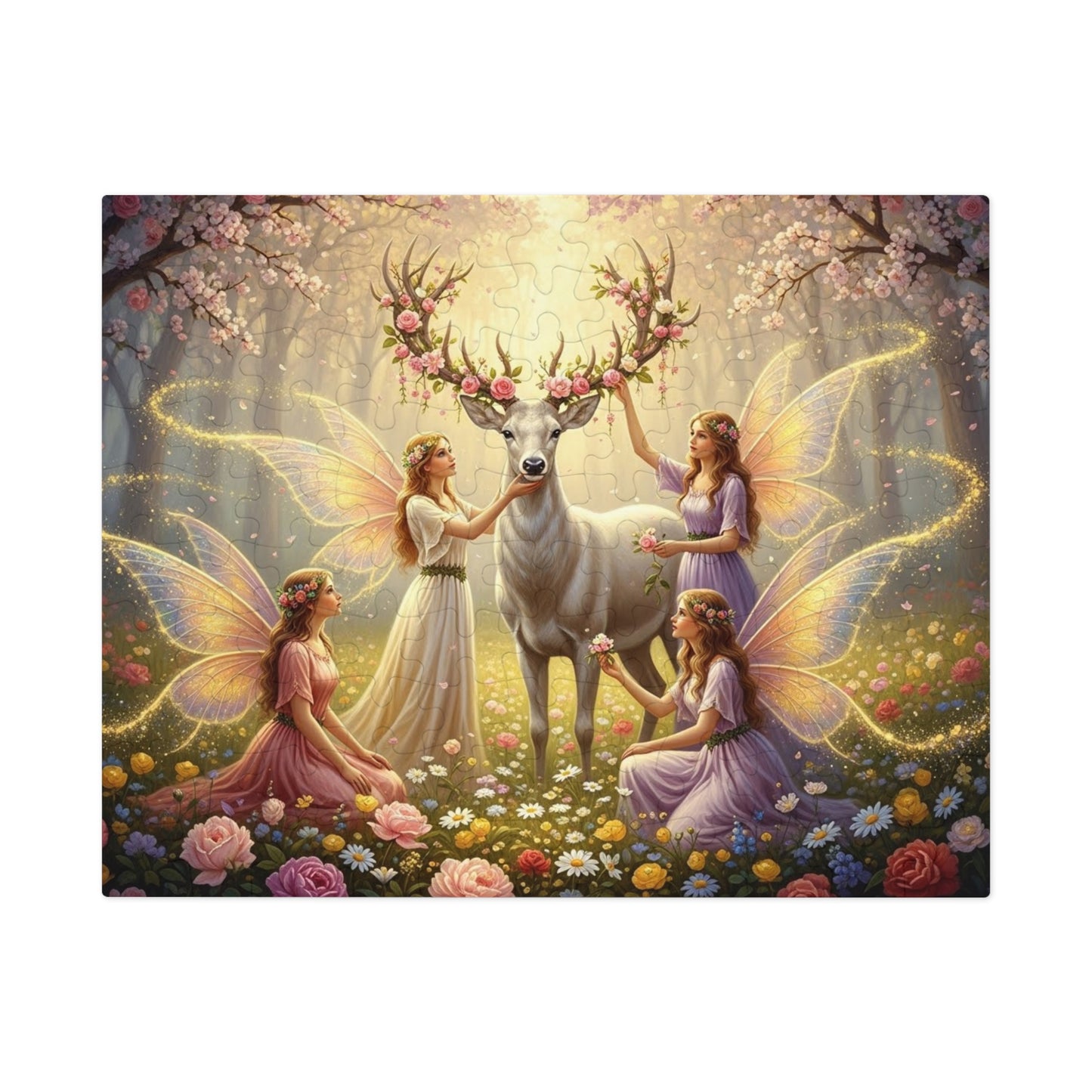 Enchanted Fairy Deer Jigsaw Puzzle