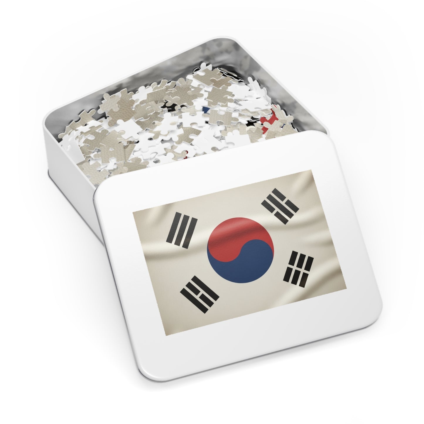 South Korea Flag Jigsaw Puzzle