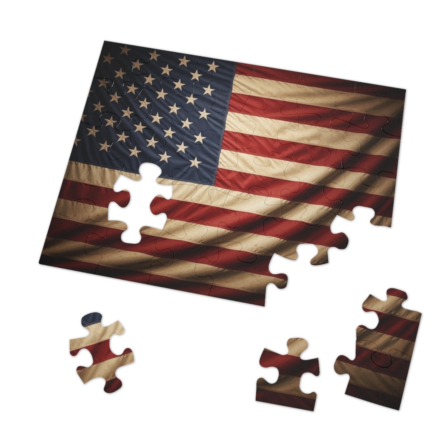 American Flag Jigsaw Puzzle
