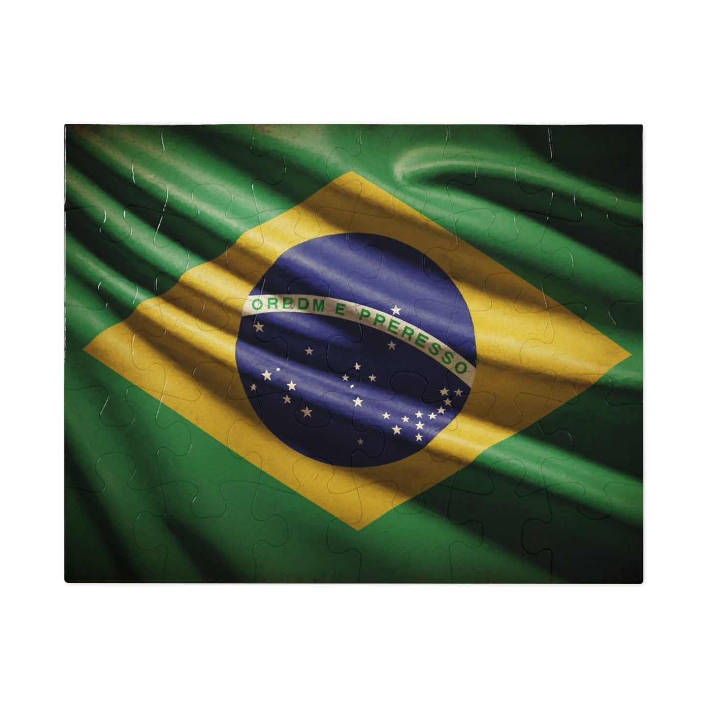 Brazil Flag Jigsaw Puzzle