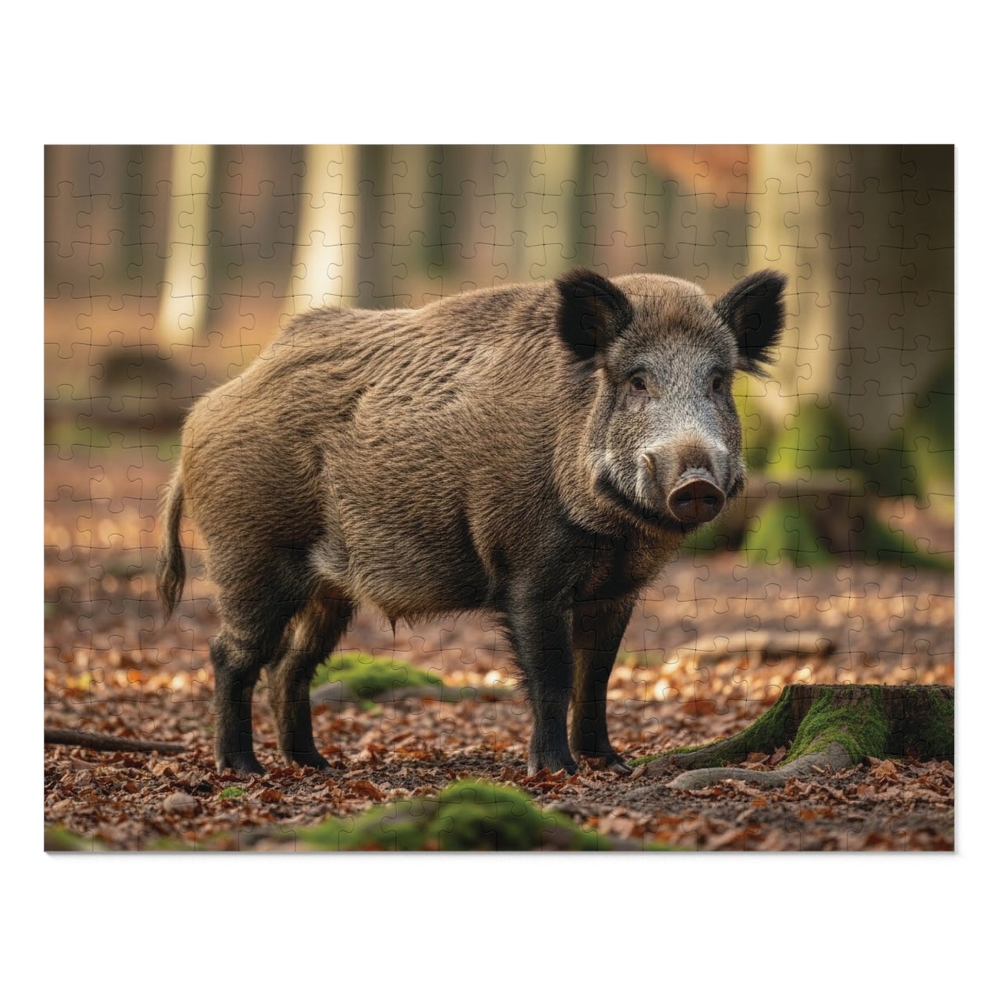 Wild Boar Jigsaw Puzzle