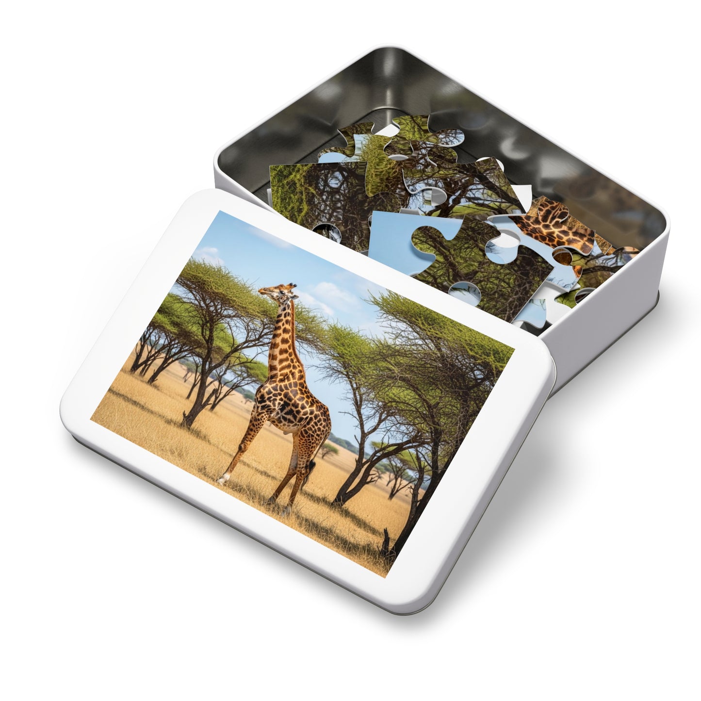 Giraffe Savannah Jigsaw Puzzle