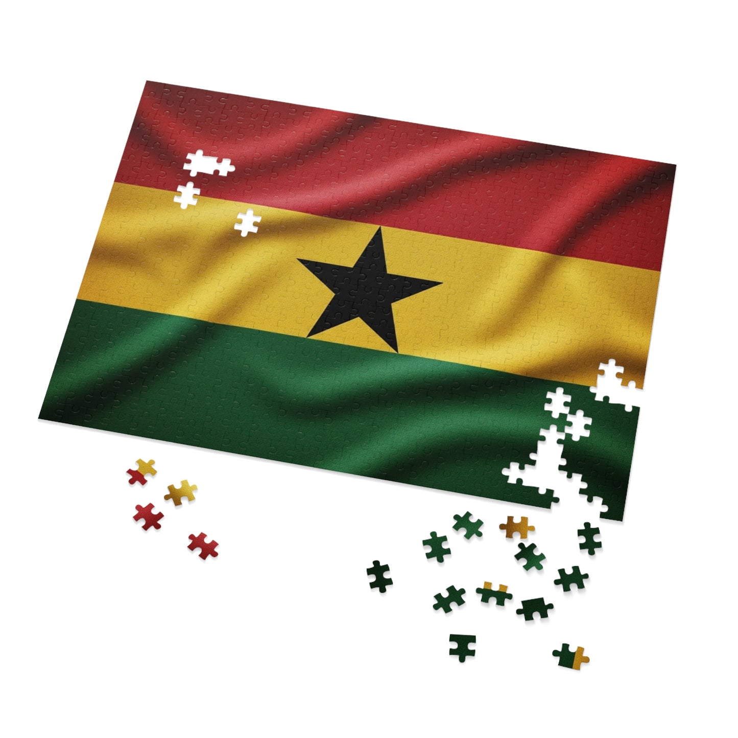 Ghana Flag Jigsaw Puzzle