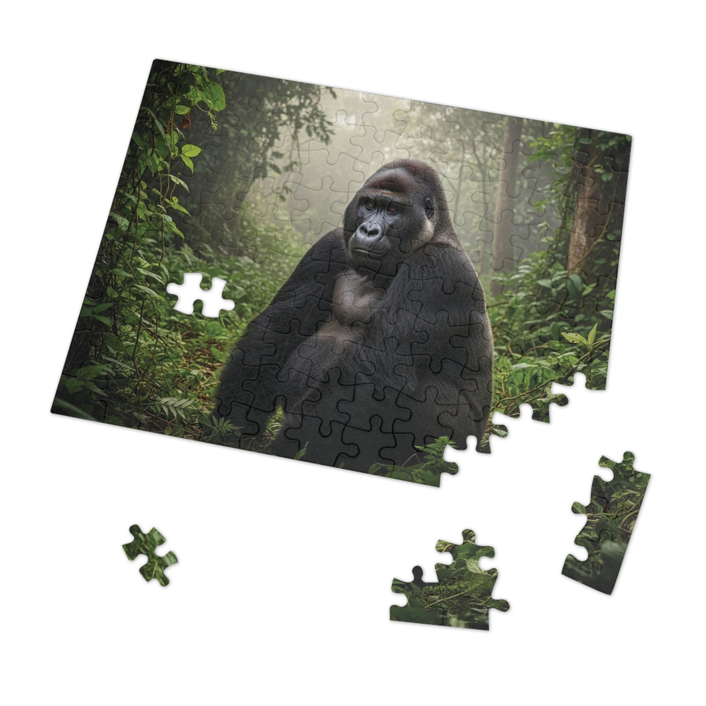 Gorilla Jungle Jigsaw Puzzle