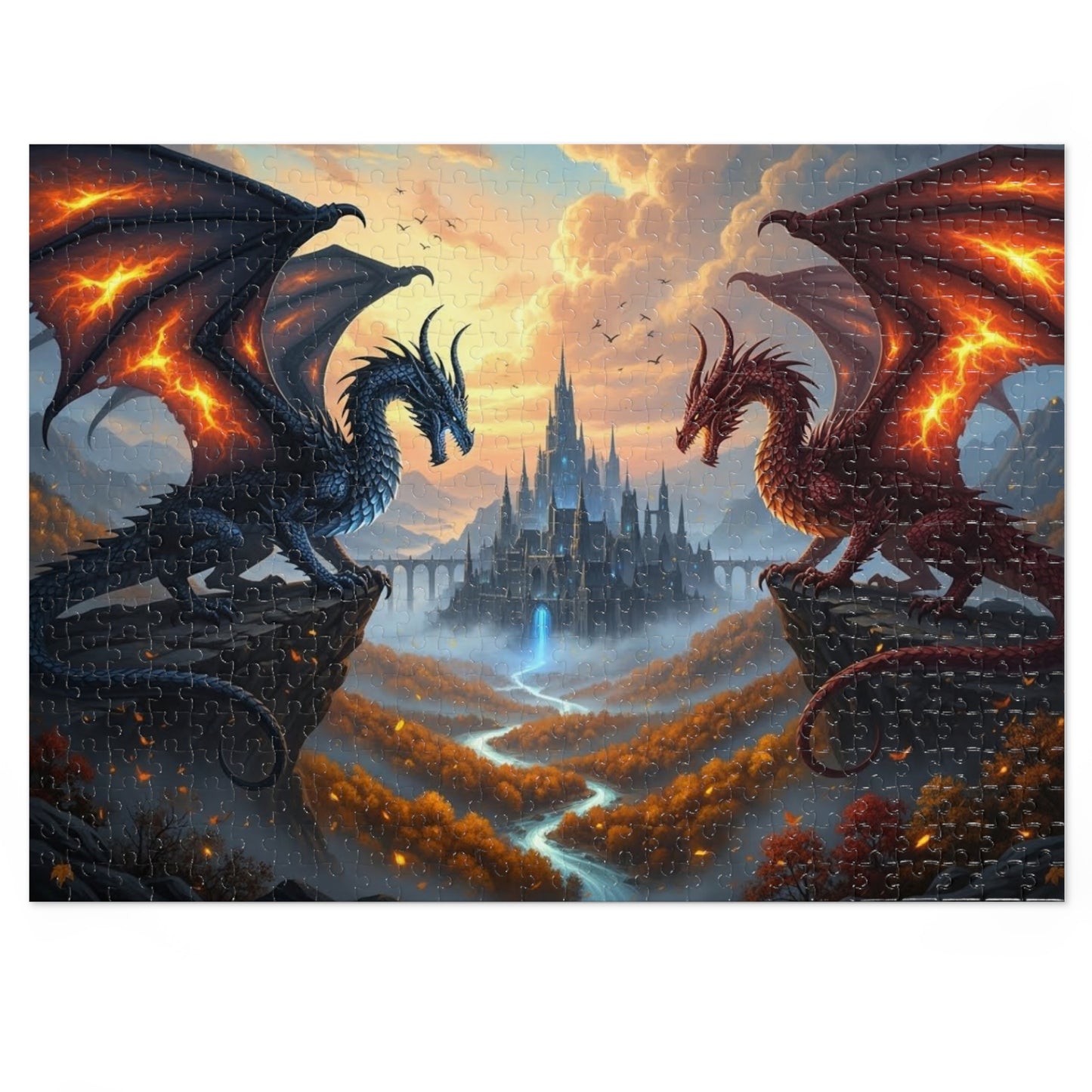Dragon Battlefield Jigsaw Puzzle
