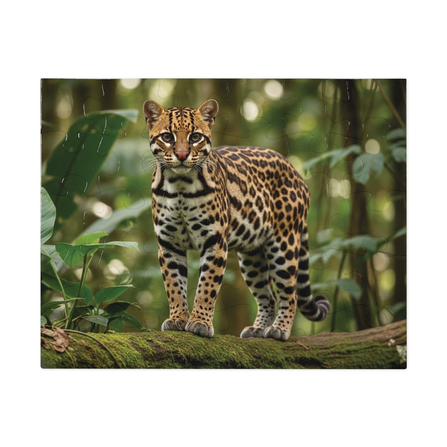 Ocelot Forest Jigsaw Puzzle