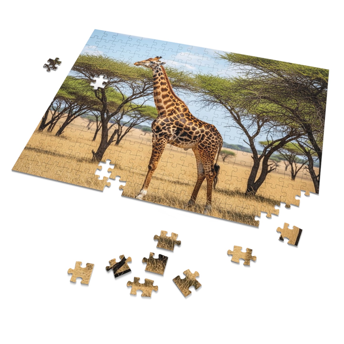 Giraffe Savannah Jigsaw Puzzle