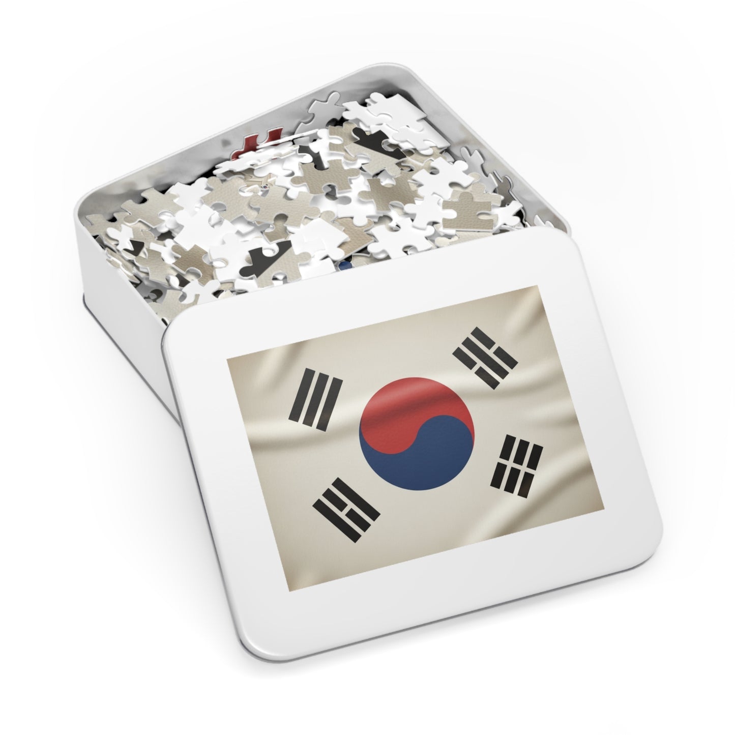 South Korea Flag Jigsaw Puzzle