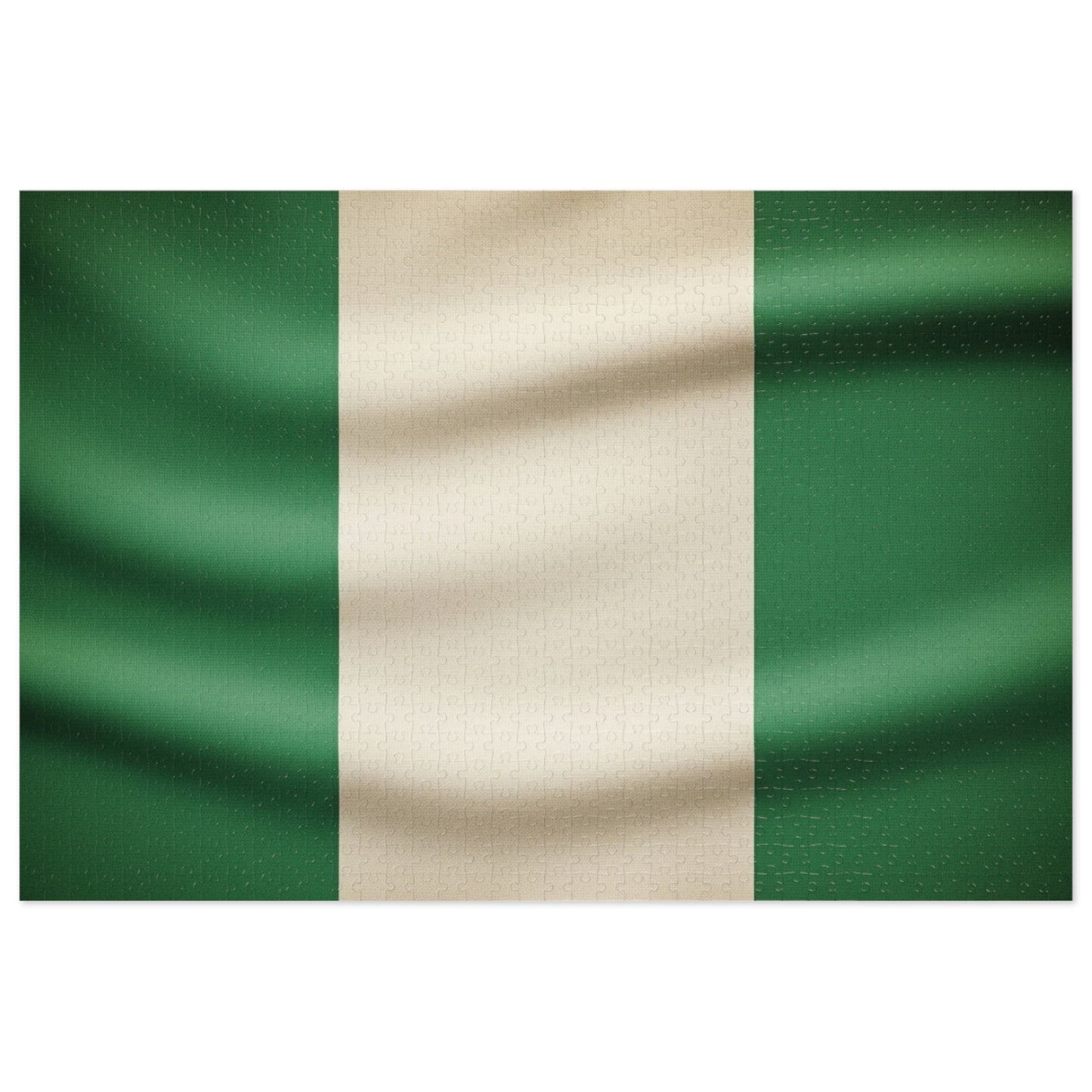 Nigeria Flag Jigsaw Puzzle