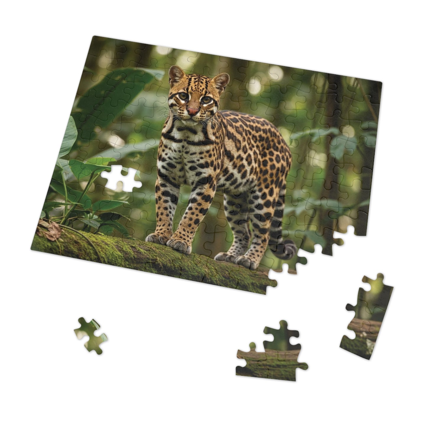Ocelot Forest Jigsaw Puzzle