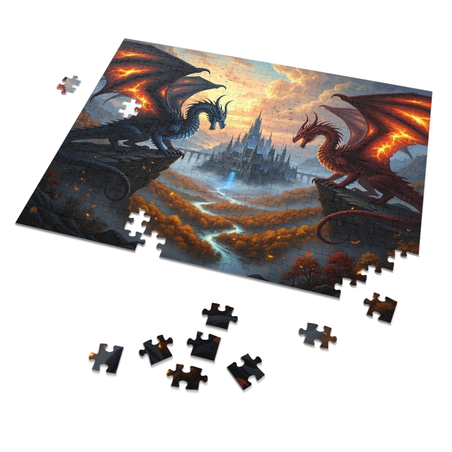Dragon Battlefield Jigsaw Puzzle