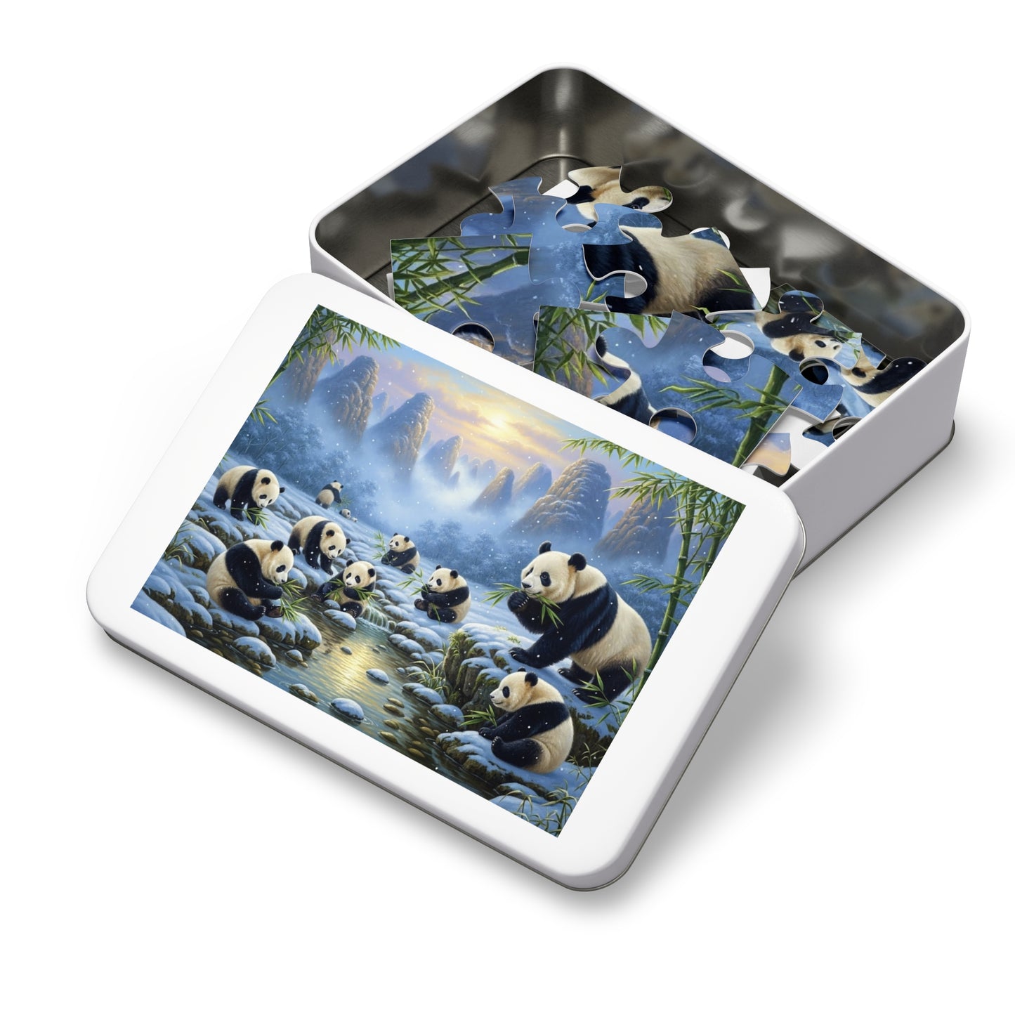 Panda Family Jigsaw Puzzle