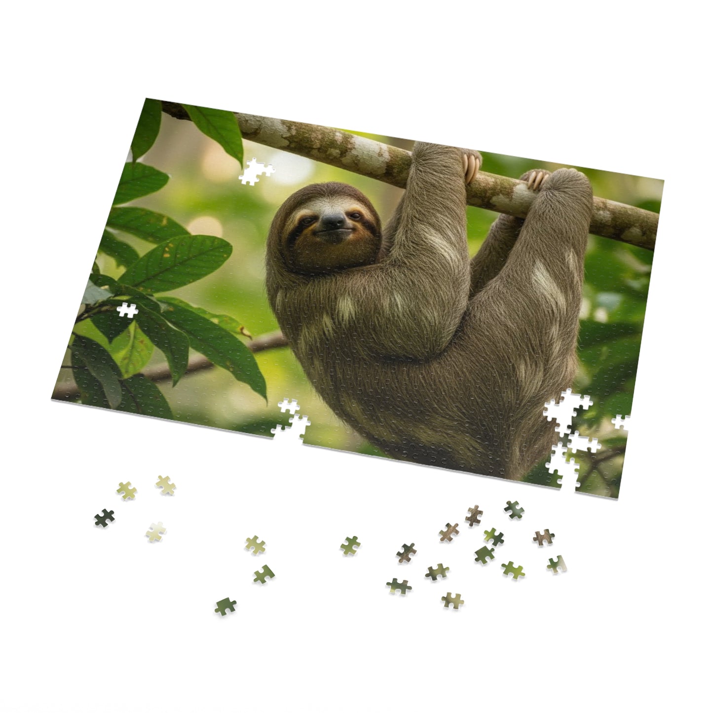 Sloth Woodland Jigsaw Puzzle