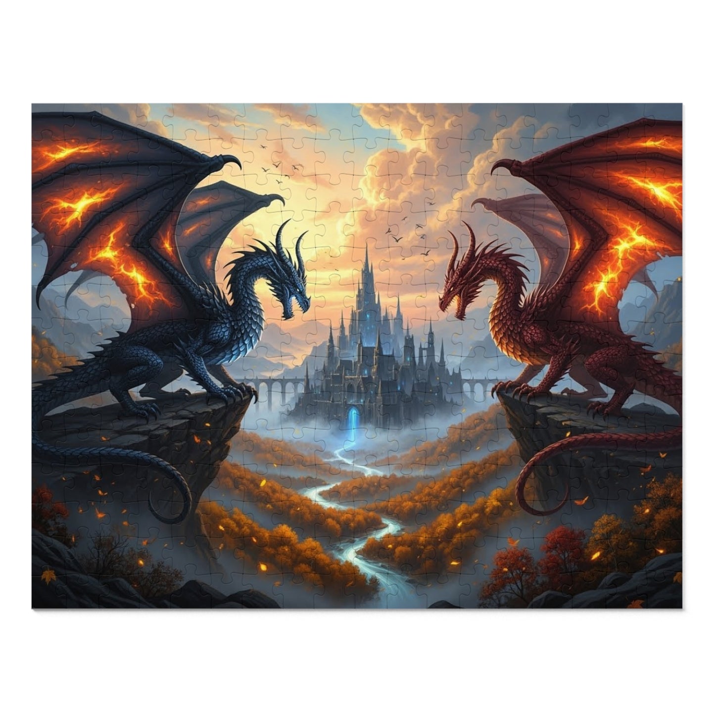 Dragon Battlefield Jigsaw Puzzle