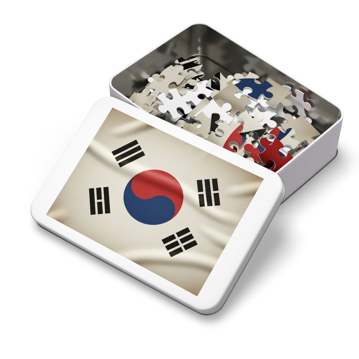 South Korea Flag Jigsaw Puzzle