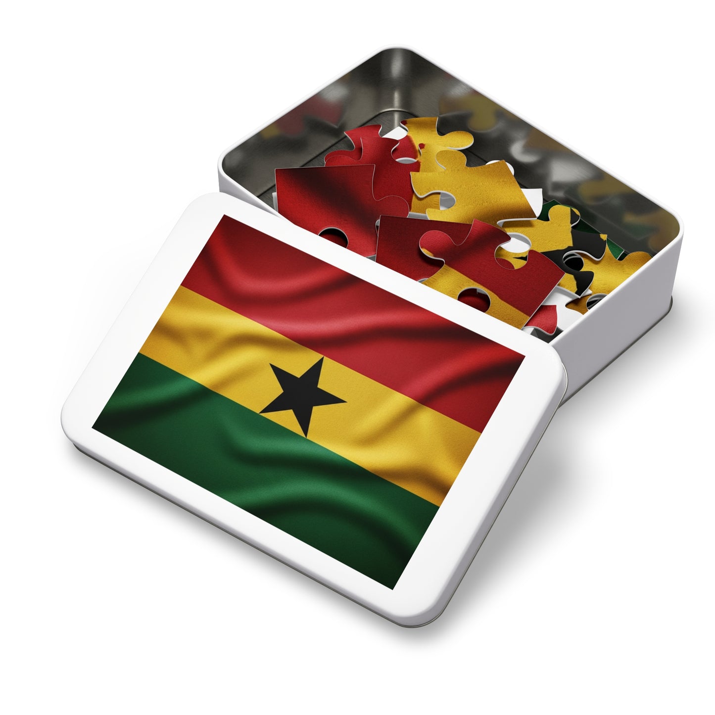 Ghana Flag Jigsaw Puzzle
