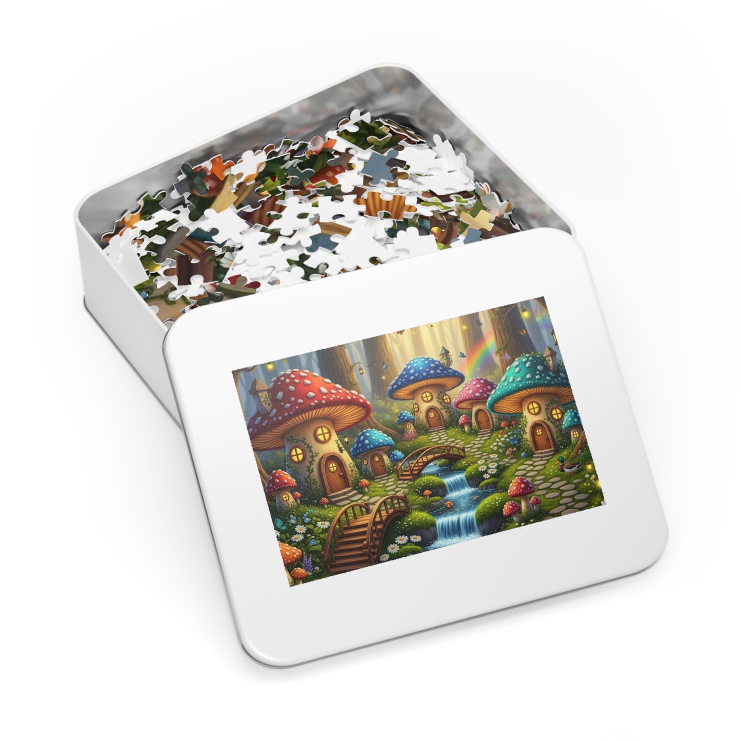 Mushroom Village Jigsaw Puzzle