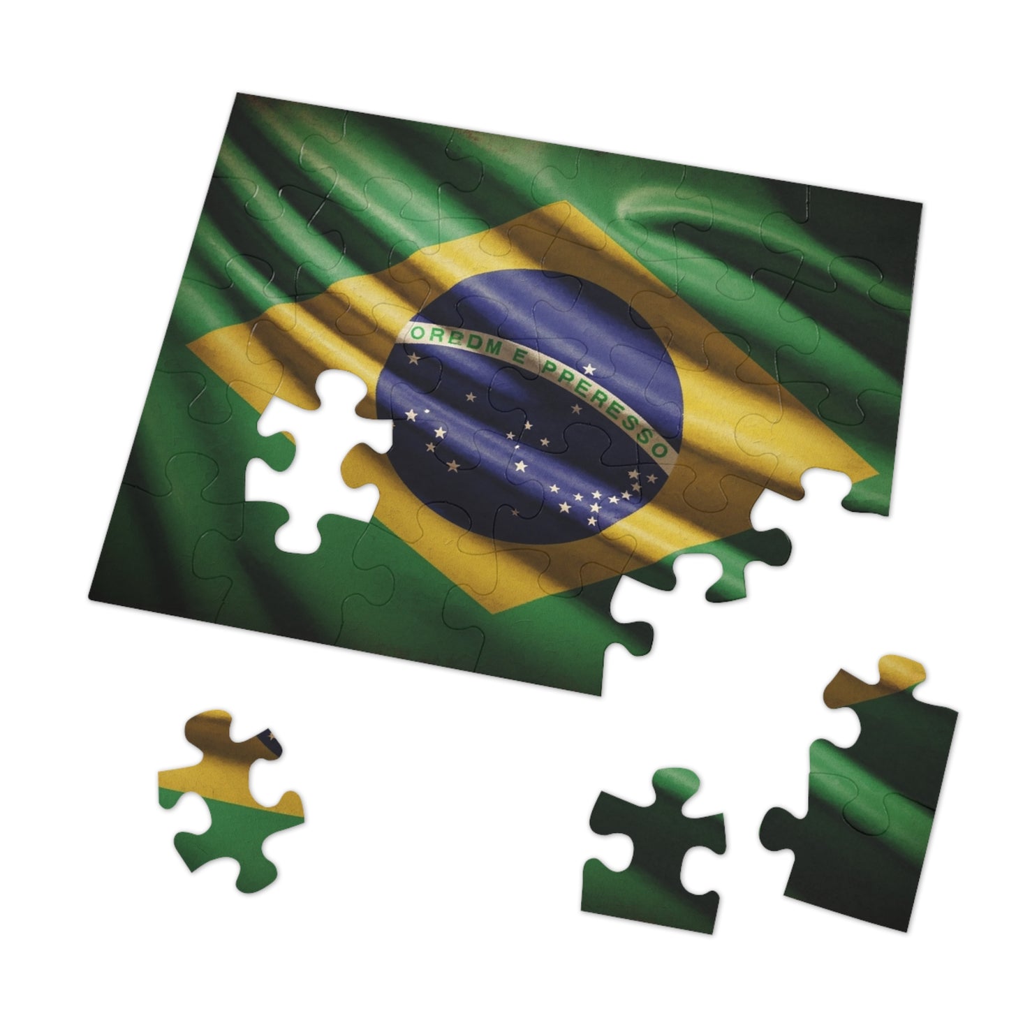 Brazil Flag Jigsaw Puzzle