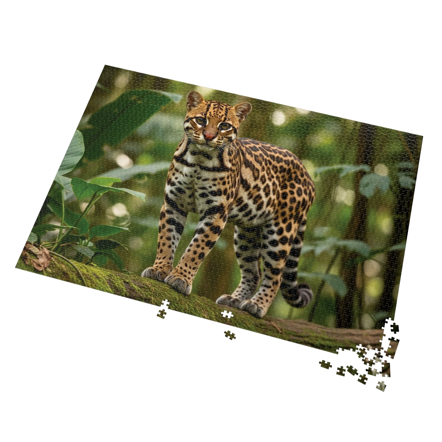 Ocelot Forest Jigsaw Puzzle