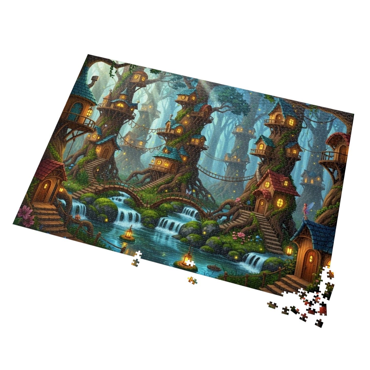 Enchanted Treehouse Village Puzzle