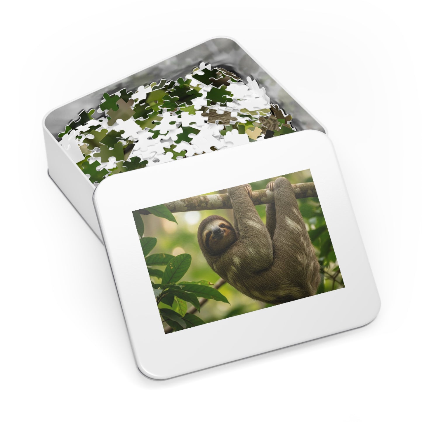 Sloth Woodland Jigsaw Puzzle