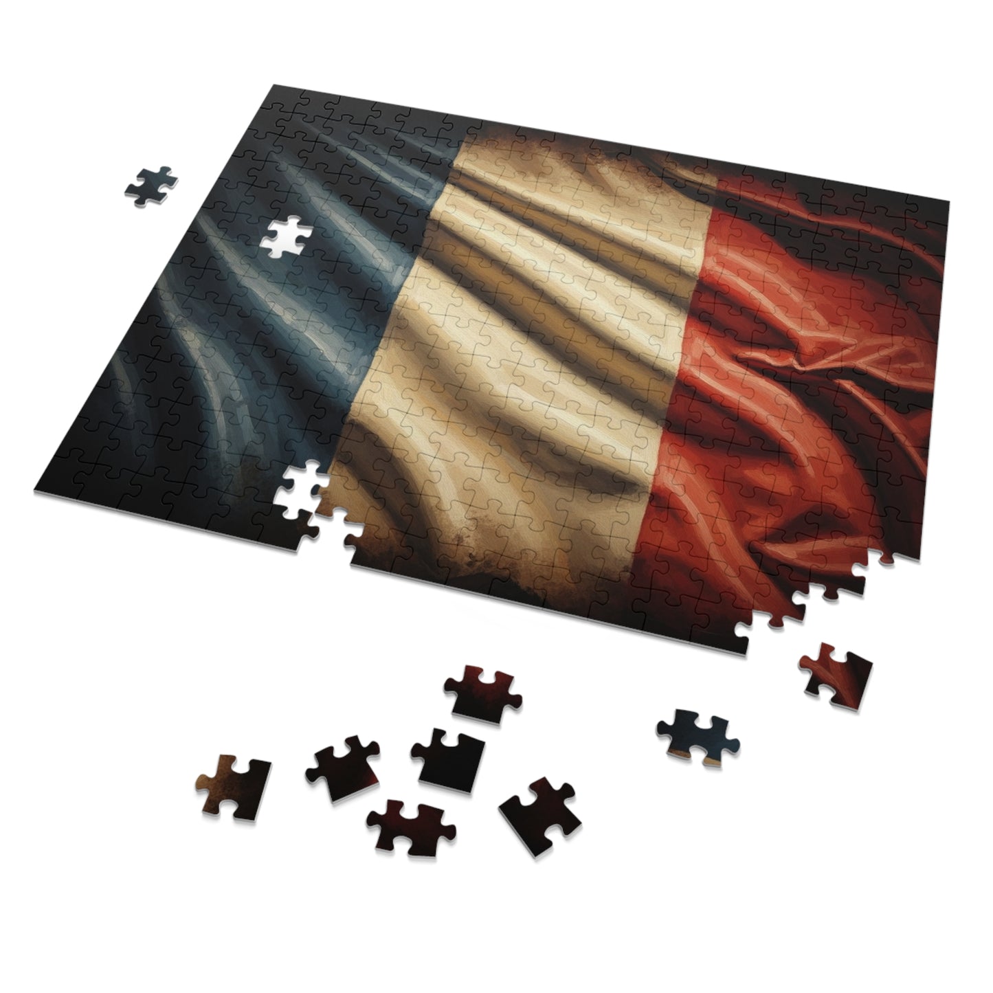 French Flag Jigsaw Puzzle
