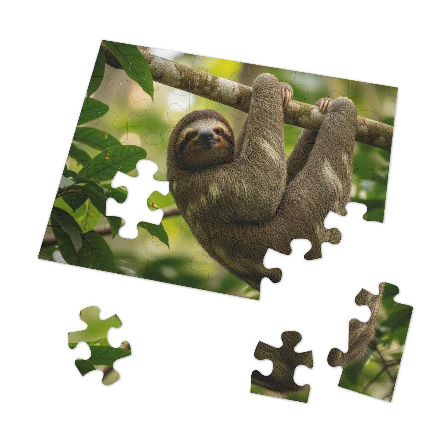 Sloth Woodland Jigsaw Puzzle