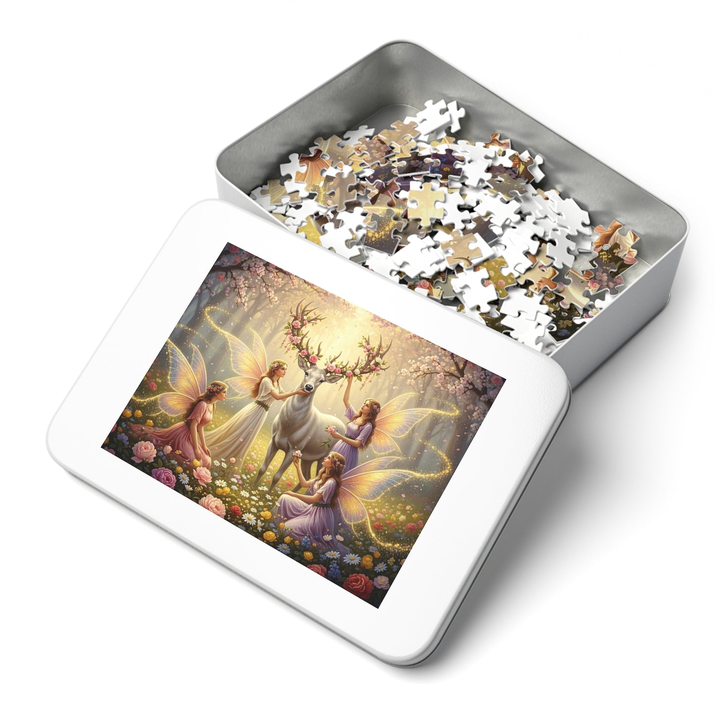 Enchanted Fairy Deer Jigsaw Puzzle