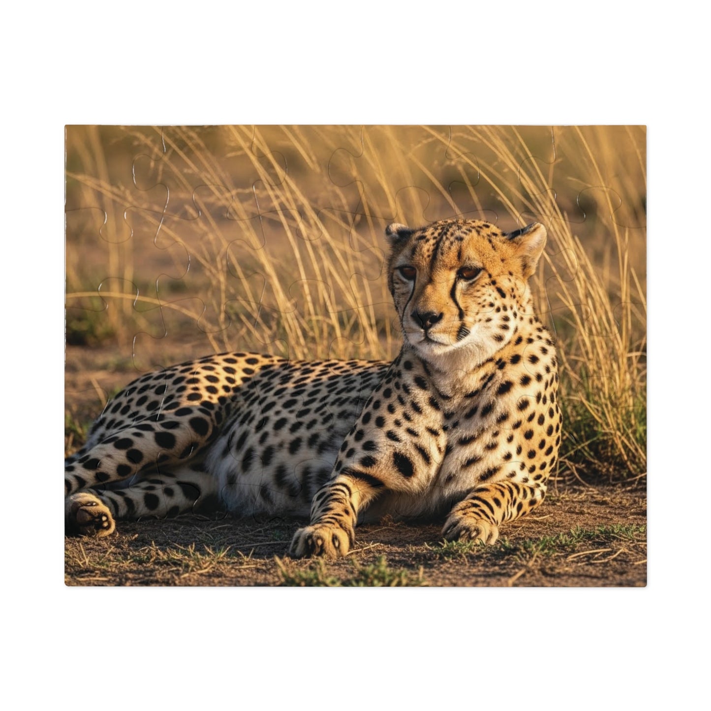 Cheetah Savannah Jigsaw Puzzle