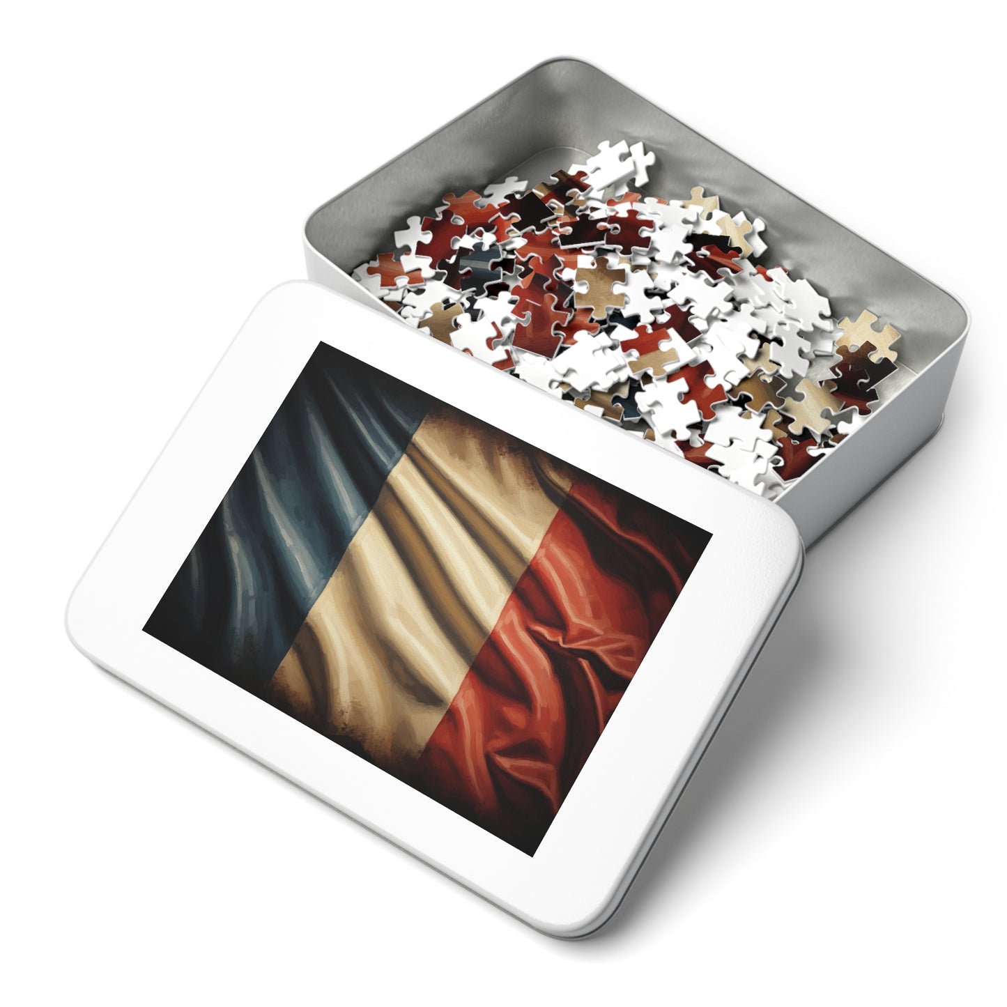French Flag Jigsaw Puzzle